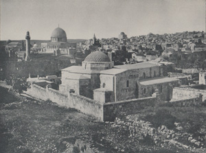 Antique photo-engravings of PALESTINE from 1892